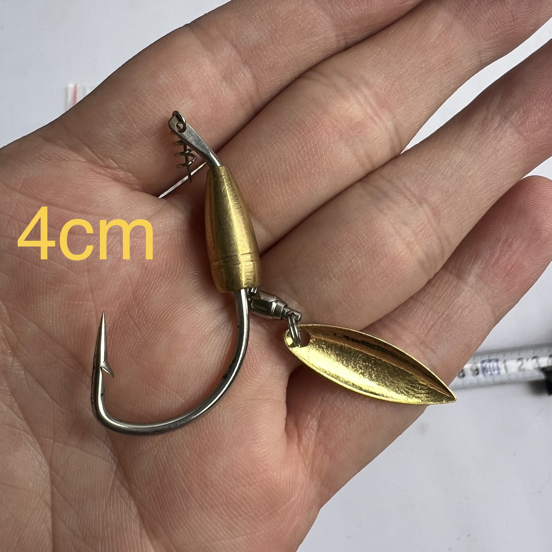 Lưỡi móc mồi mềm ar15 chì đồng mẫu mới - lmmm017