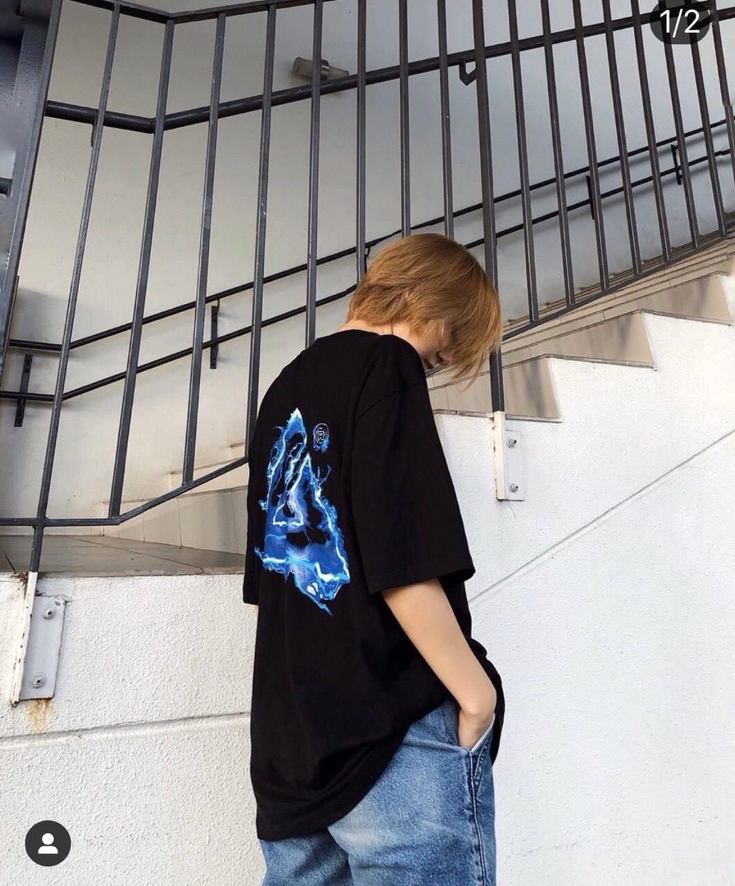 Áo thun Unisex logo electric mẫu mới cực cá chất