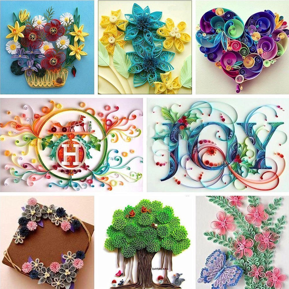 Bộ Quilling - 6 sản phẩm quilling
