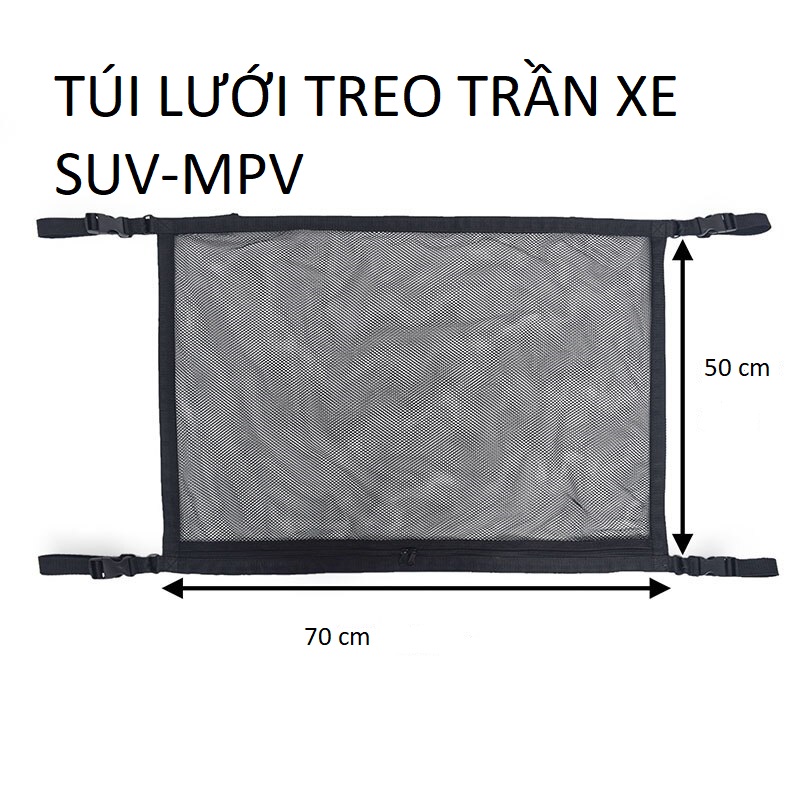 Túi lưới để đồ ô tô Túi lưới treo ghế xe hơi
