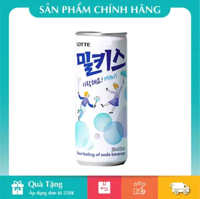 [HCM]Nước Soda Vị Sữa Chua Milkis 250ml