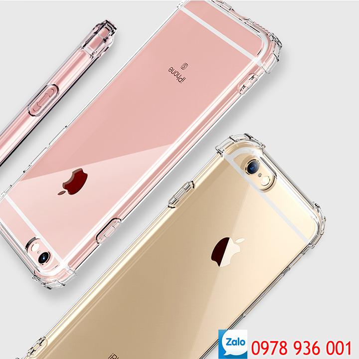 Ốp lưng iphone 6 plus / 6s plus silicon chống sốc cao cấp