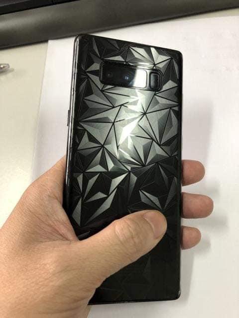 Miếng Dán Mặt Lưng 3D Vân Kim Cương cho S8/S9/S9Plus/S10