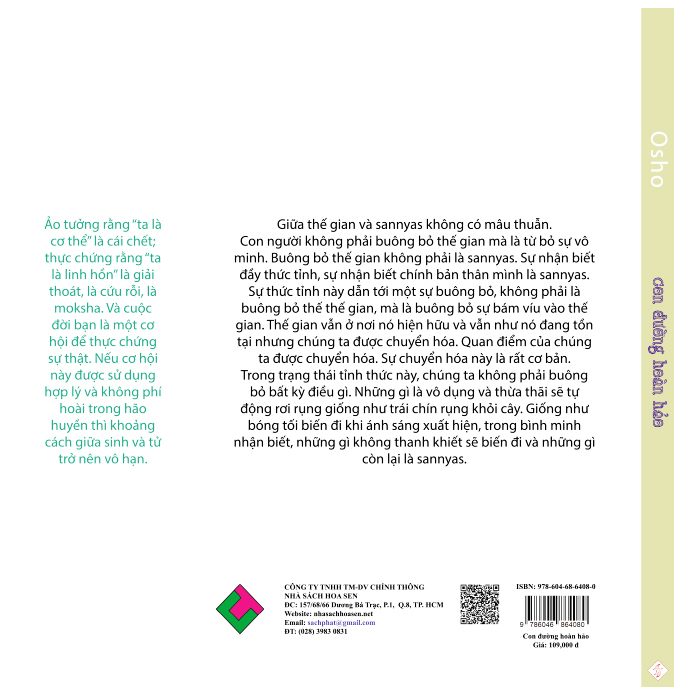 Sách - Ohso - Con Đường Hoàn Hảo