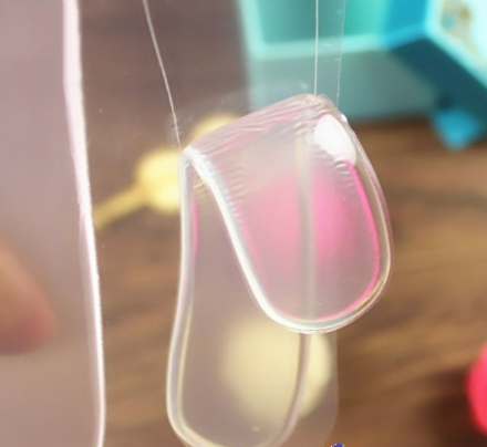 02 Lót giầy vải, silicon chống đau gót chân (1 đôi)