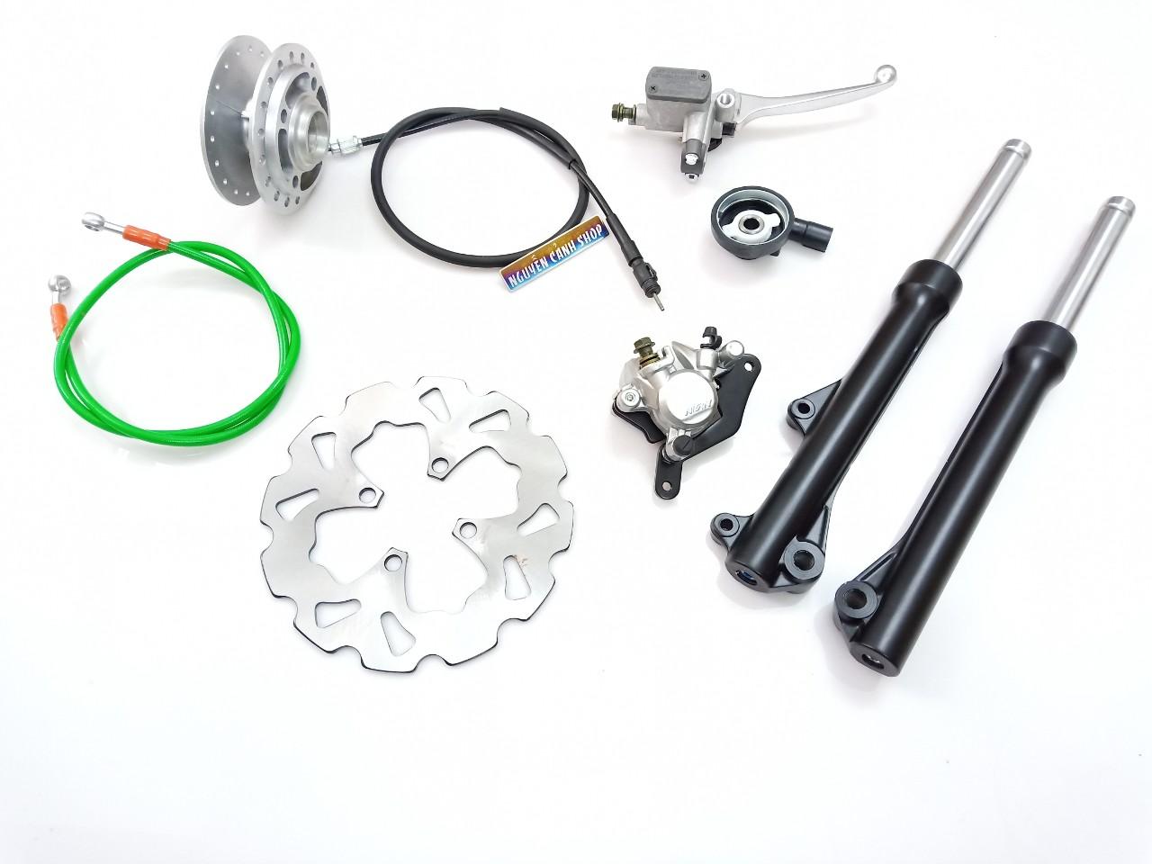 bộ đĩa trước xe wave