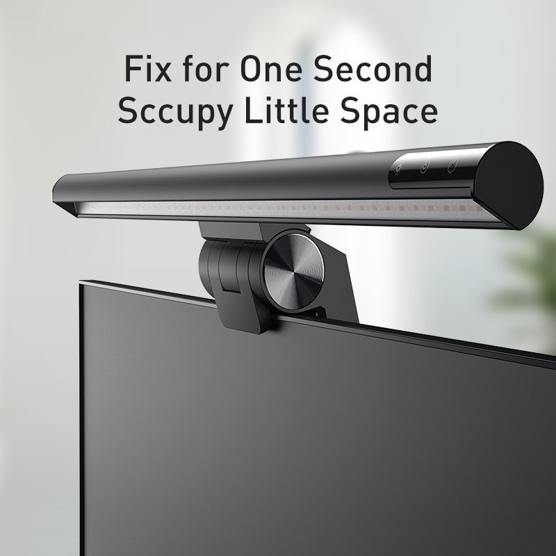 Đèn treo màn hình bảo vệ mắt Baseus i-Work Series (3 Light Mode, Anti Bluelight, USB Asymmetric light source, Stepless Dimming Screen Hanging Light, Youth Model)