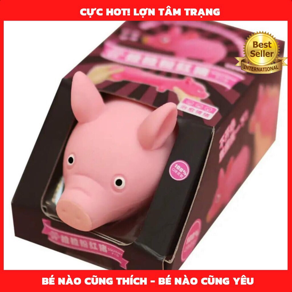 [CỰC VUI] Con Heo bóp mềm silicon, Lợn silicon lầy lội co dãn đàn hồi ngộ nghĩnh VUI NHỘN, xả stress , giải tỏa căng thẳng