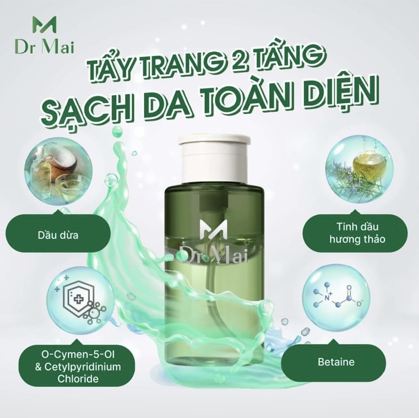Tẩy trang mai thảo mộc dr.mai