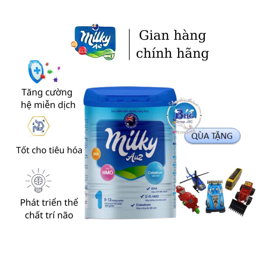 [HCM]SỮA BỘT MILKY SỐ 1 TỪ 0-12 THÁNG 400G - 850G [ Tặngxe đồ chơi  bất kì ]