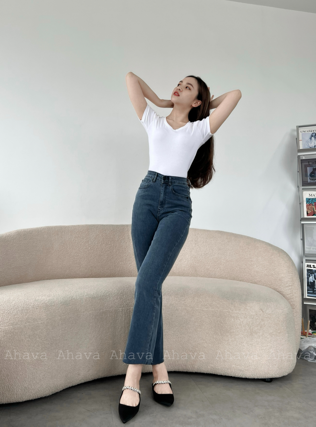 QUẦN JEAN ỐNG LOE LỬNG LAI XẢ