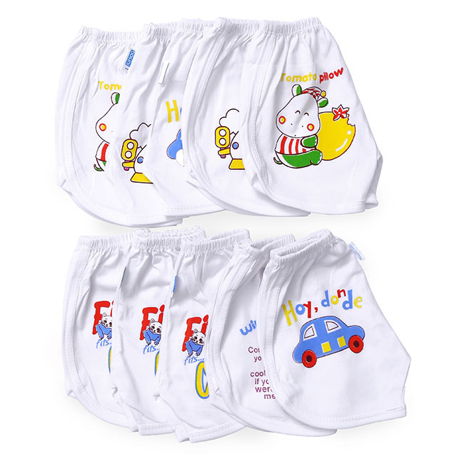 Combo 5 quần 100% cotton bossini thêu hình thú cho bé