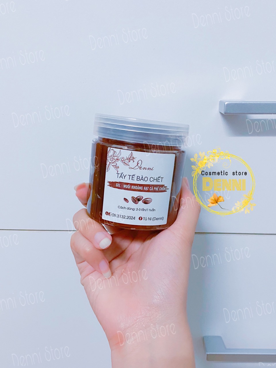 Lẻ hủ tẩy da chết cà phê nguyên chất 1000gr