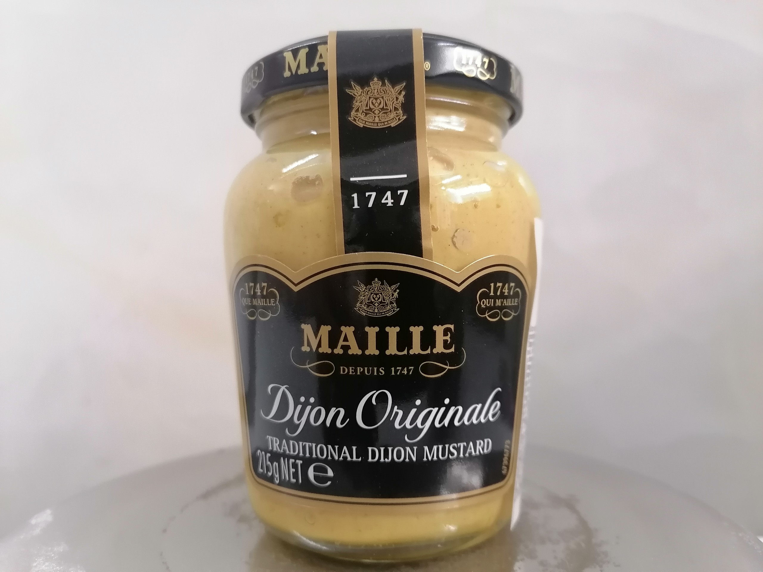 Lọ nhỏ 215g MỊN MÙ TẠT VÀNG France Dijon MAILLE Originale Mustard anm-hk