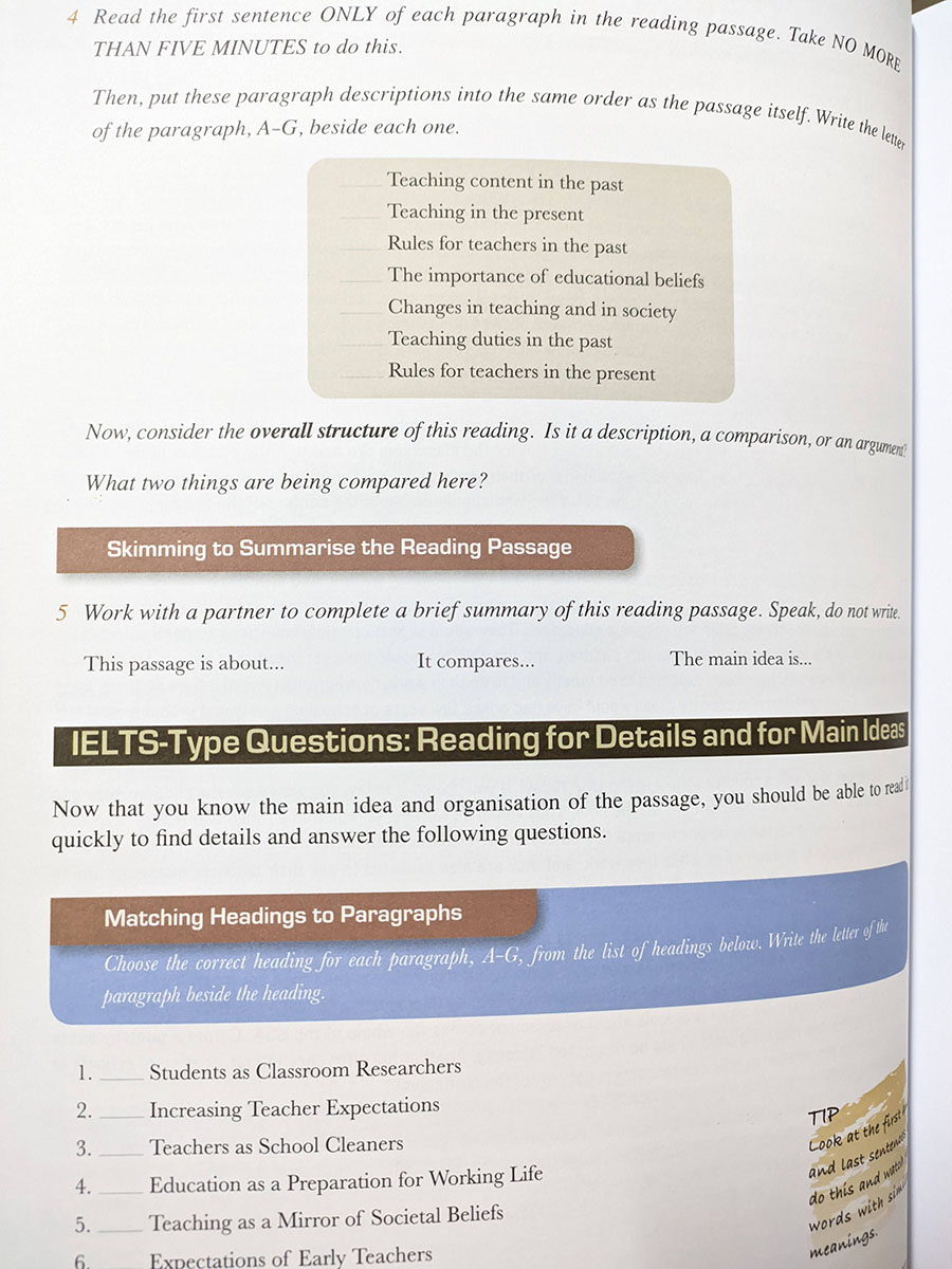 Sách - Lessons for IELTS - Reading