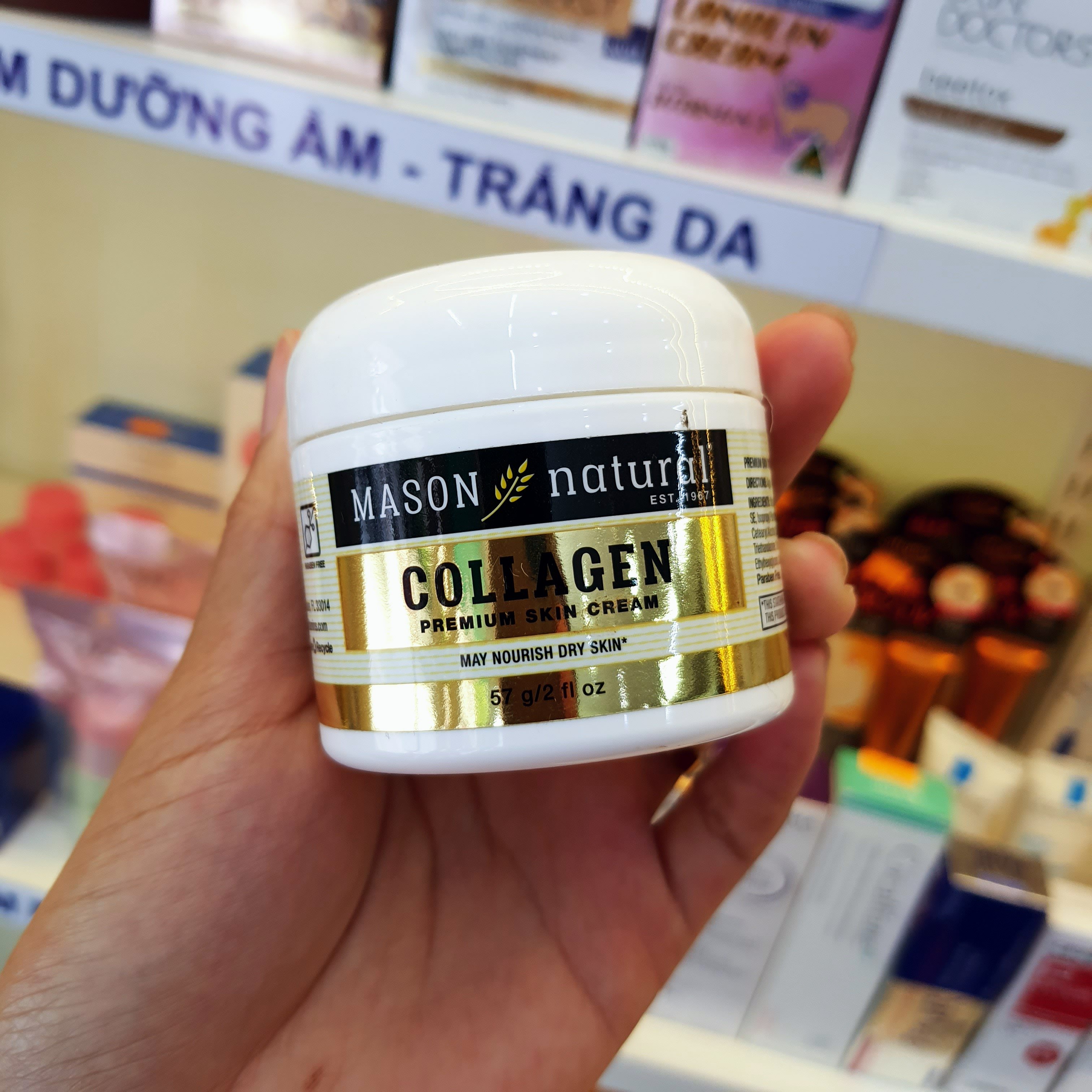 Kem Dưỡng Da Mason Natural Collagen Prenium Skin Cream 57g