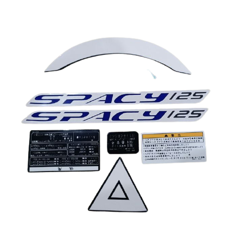 Bộ tem xe máy SPACY 125 ( tem SPACY - THÔNG SỐ )