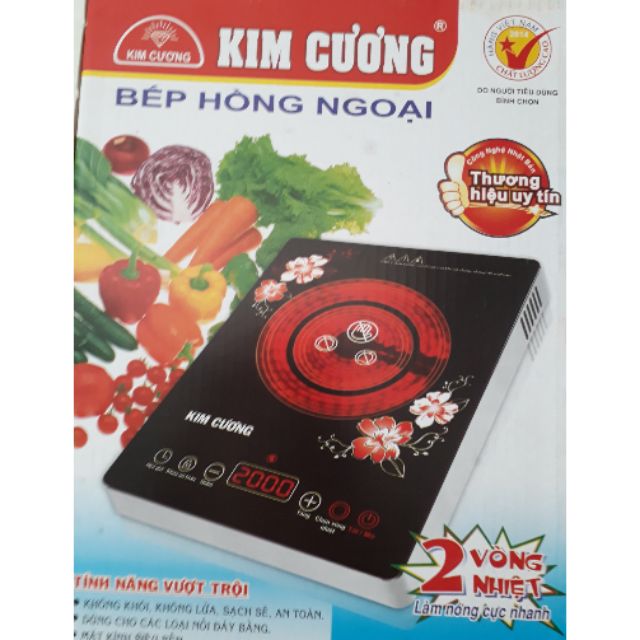 Bếp hồng ngoại Kim Cương