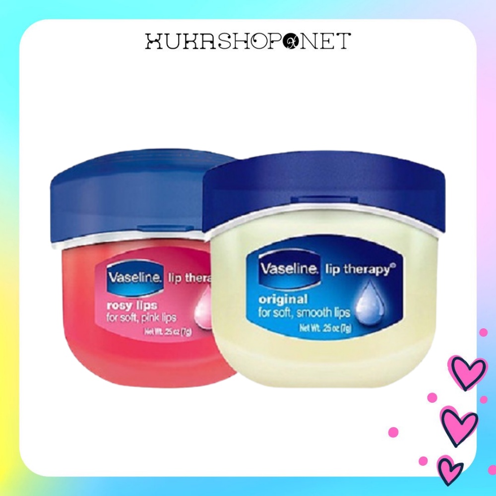 Sáp Dưỡng Môi Giảm Khô Nứt, Thâm Môi Vaseline Lip Therapy 7g