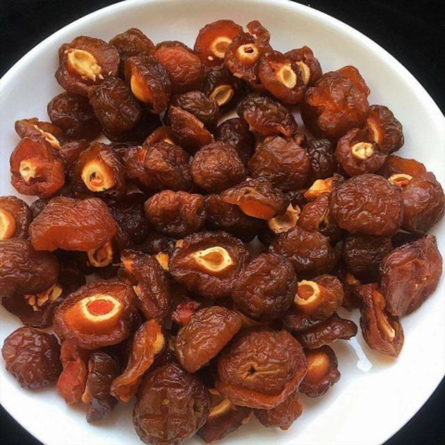 500g Mứt đào chẻ- Mứt anh đào thơm ngon - đồ ăn vặt miễn phí ship