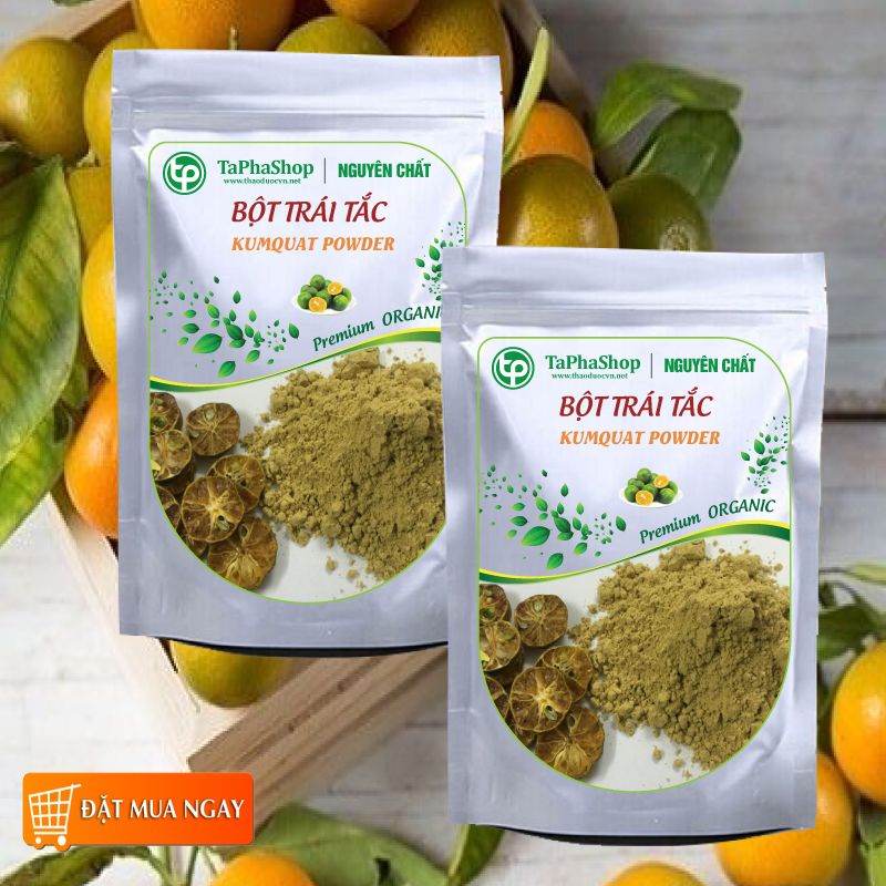 [HOT] Bột trái tắc nguyên chất 100g - Thảo Dược Tấn Phát