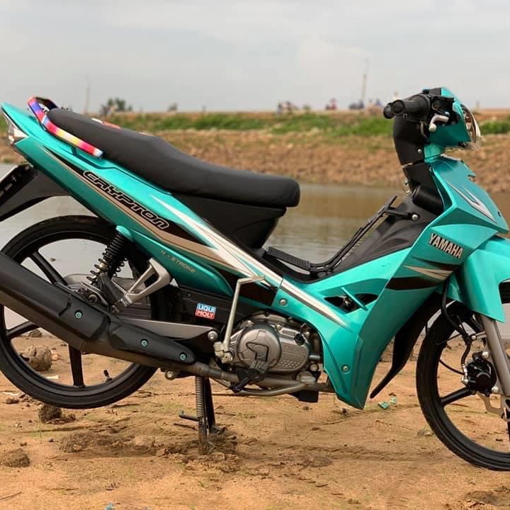 Tem rời Sirius Crypton dán xe xám xi măng Crom