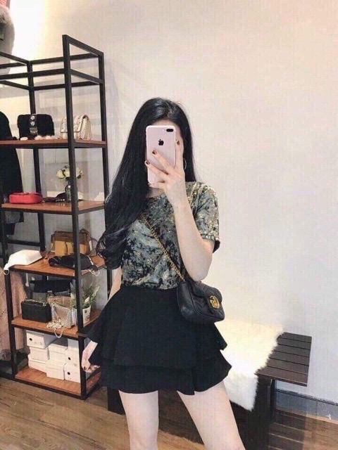 Chân váy 2 tầng tiểu thư Sang Chảnh