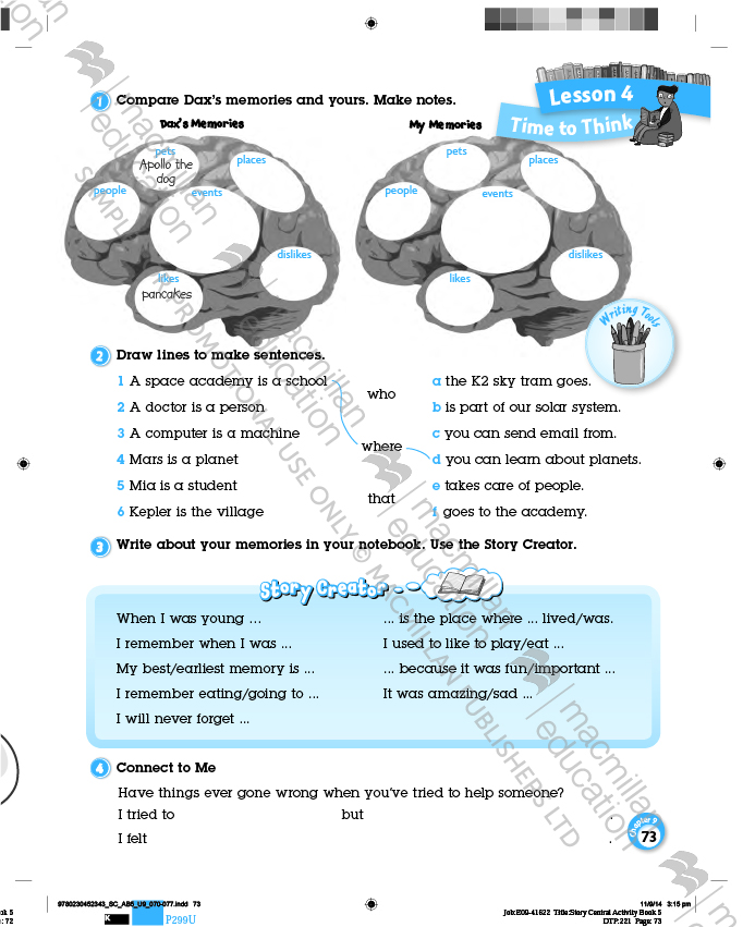 Sách - dtpbooks - Story Central 5 Activity Book