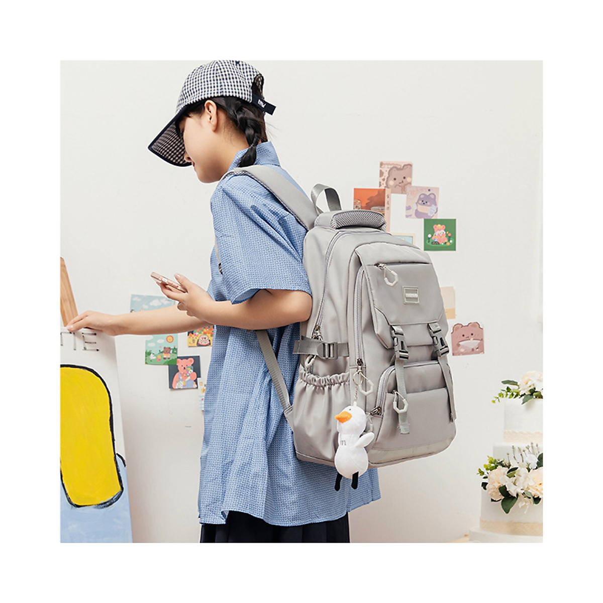 Balo thời trang nữ phong cách dễ thương – BEE GEE BLTT9029