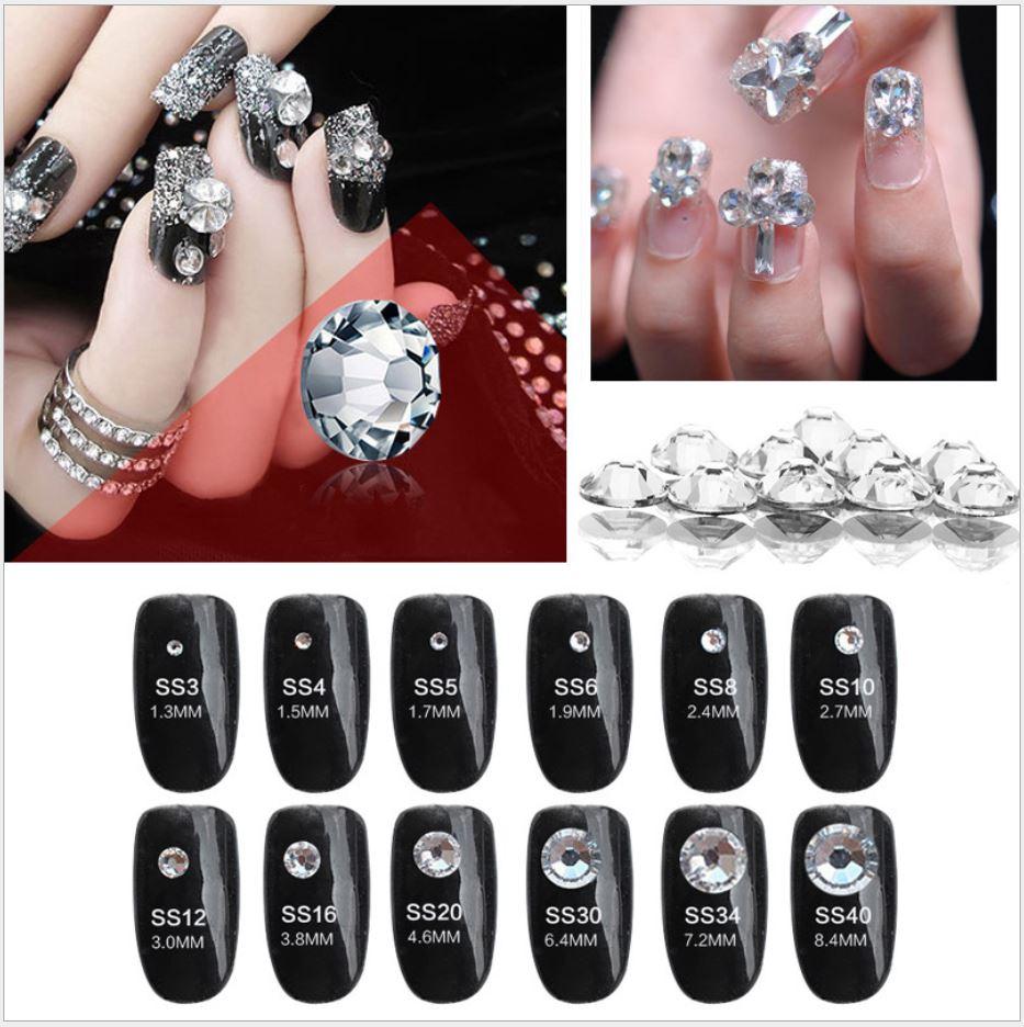 [HCM]Đá trắng đính móng tay S3-S20 1440v