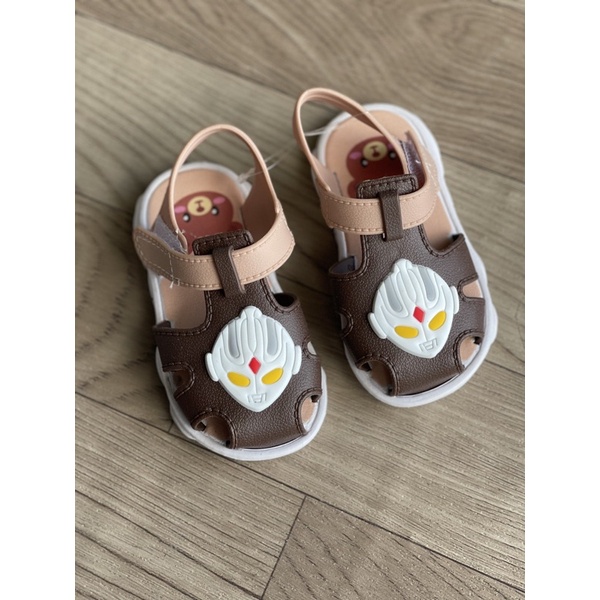 Giày sandal tập đi cho bé hoạt hình sục rọ bé trai bé gái