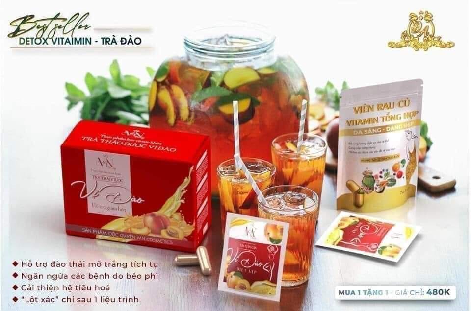 [Giảm cân] TRÀ GIẢM CÂN VỊ ĐÀO ĐÔNG ANH ( hàng chính hãng)