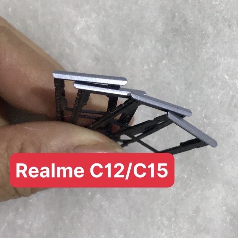 Khay sim Realme C12 / C15 dùng chung