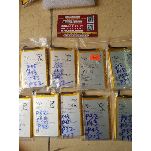 Pin Itel P13/P32/P33/P15/Bl 38Ai Zin