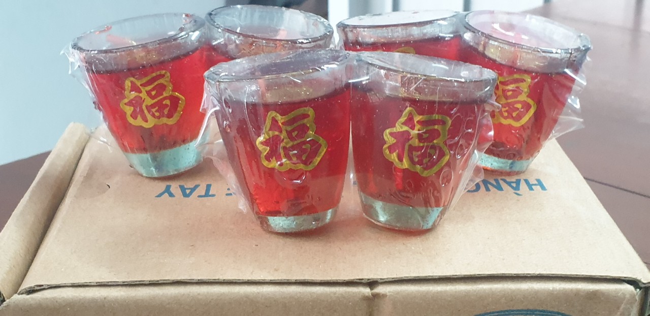 Đèn cầy ly rượu bầu