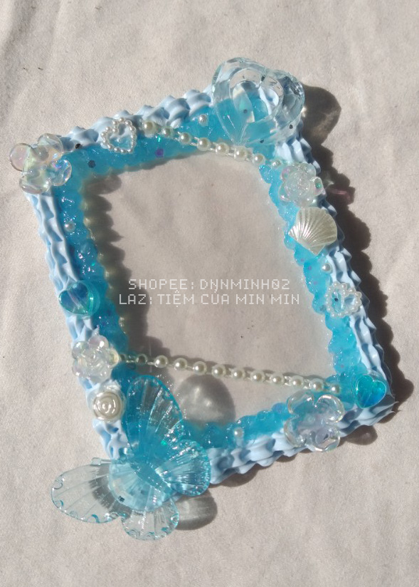toploader decor handmade xanh đỏ sang trọng b8+