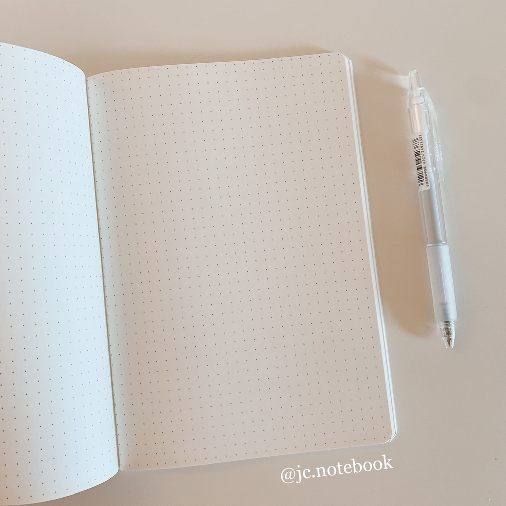 Sổ Dot Grid Chấm Bi / Ô Vuông size A5 / B5 - Sổ Làm Bullet Journal