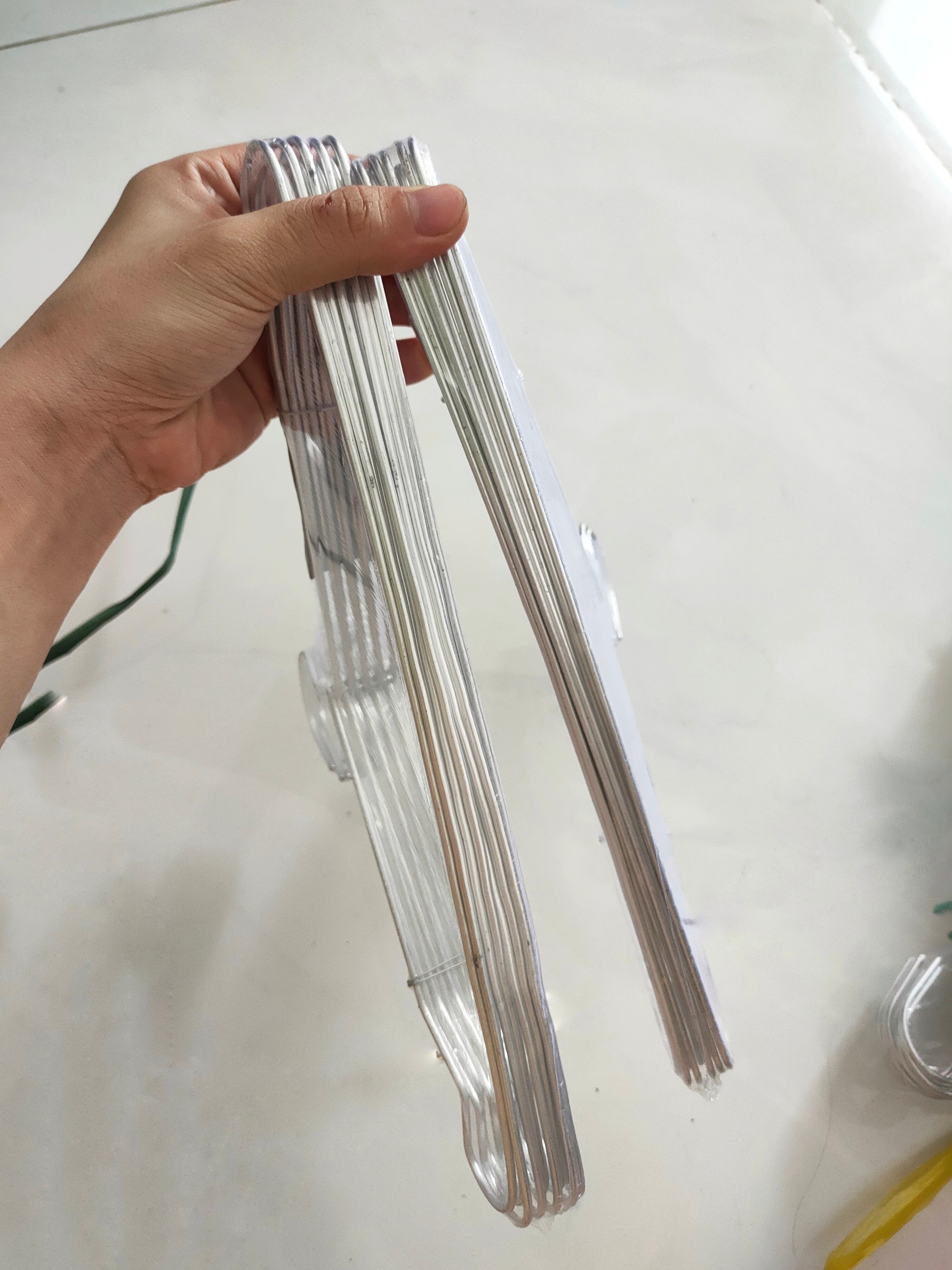Móc Quần Áo Trẻ Em, Móc Nhôm Đa Năng (10 cái)
