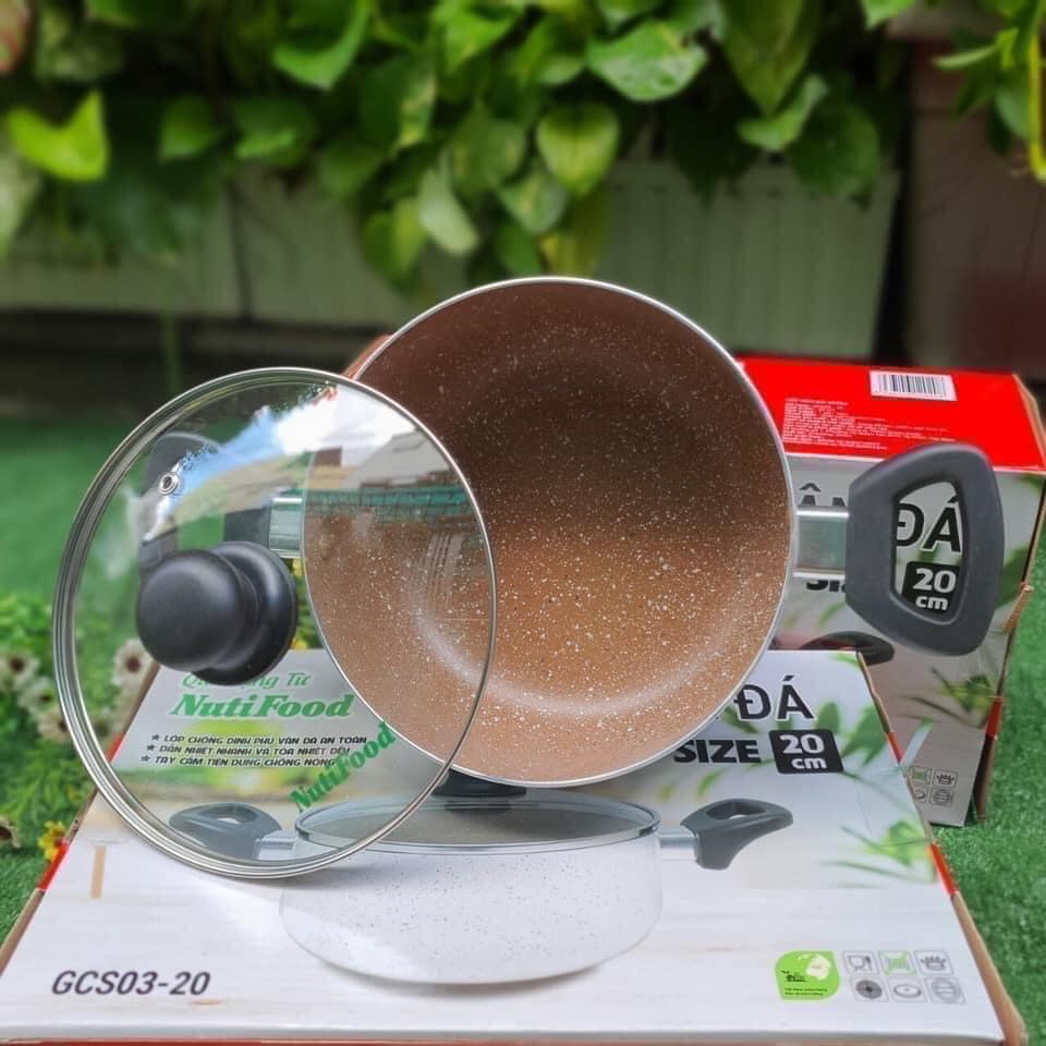 [HCM]Nồi vân đá Green Cook 20cm km Nutifood