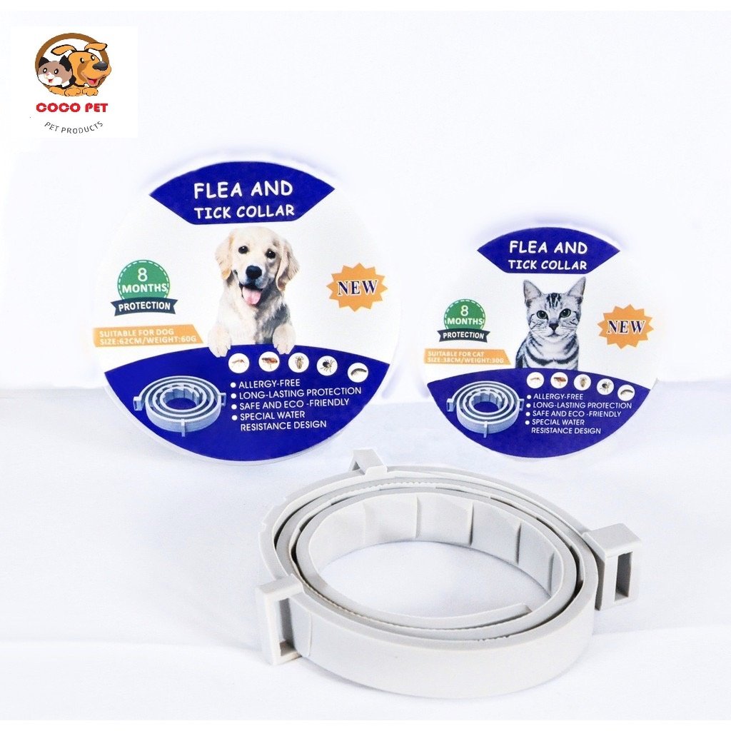 Vòng Cổ Tinh Dầu Chống Ve Rận Bọ Chét Cho Chó Mèo