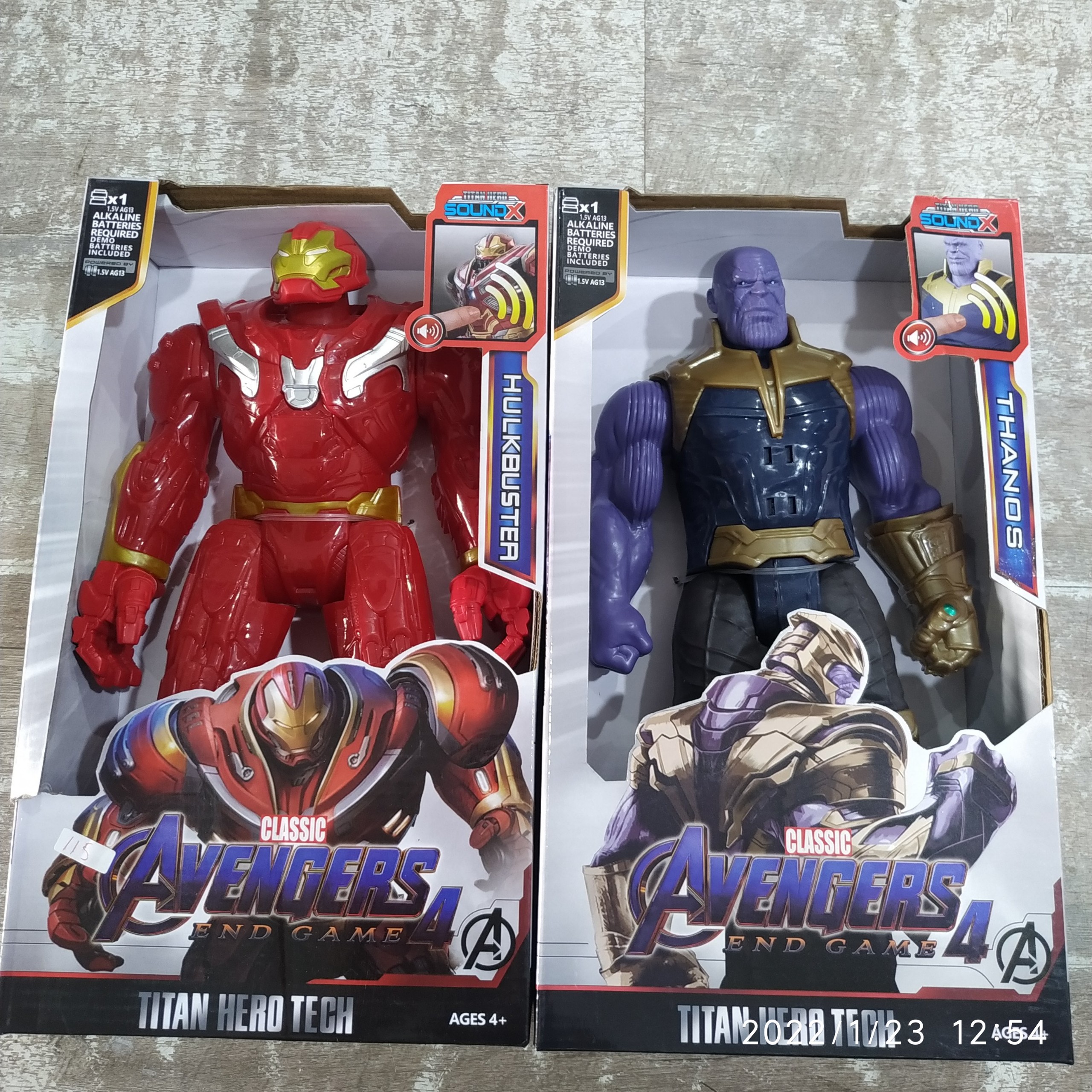 ( Chất siêu đẹp) Mô Hình Siêu Nhân Avenger End Game Có Nhạc Phát Sáng