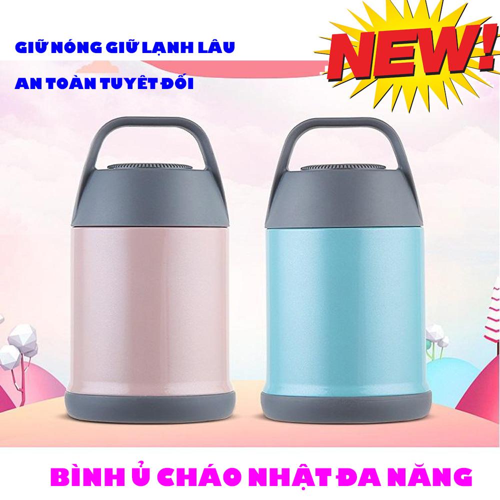 Ủ Cháo Nhật, binh giu nhiet giữ nhiệt 2 lớp