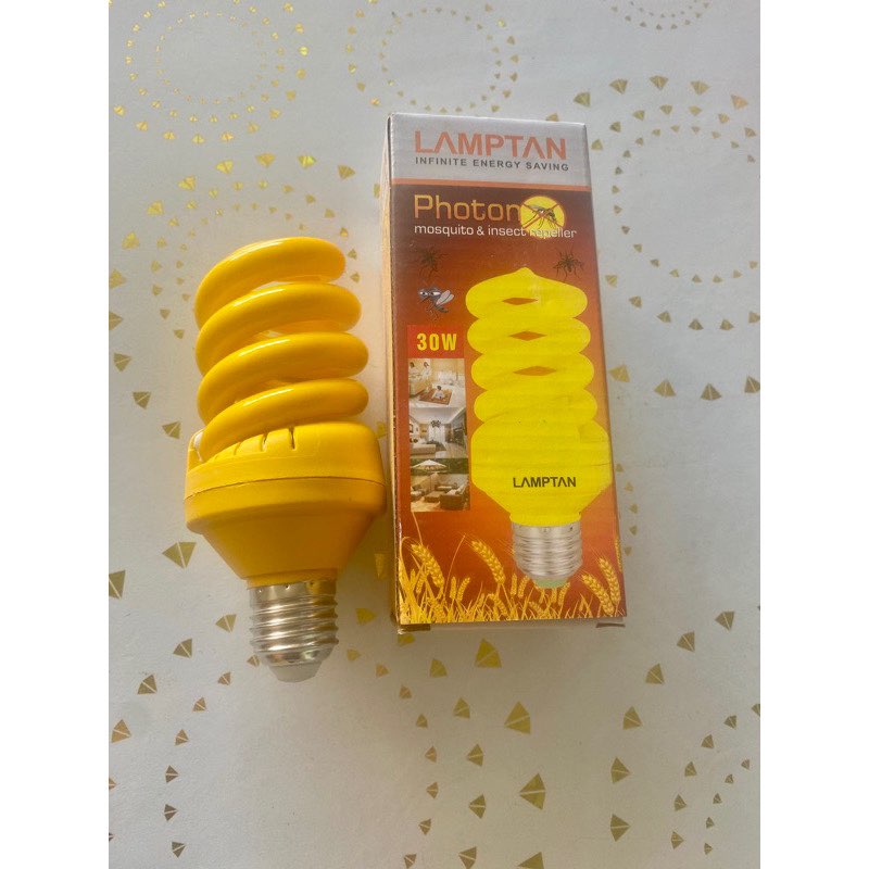 Bóng đèn đuổi muỗi LAMPTAN  thái lan 30w ( ánh sáng photon)