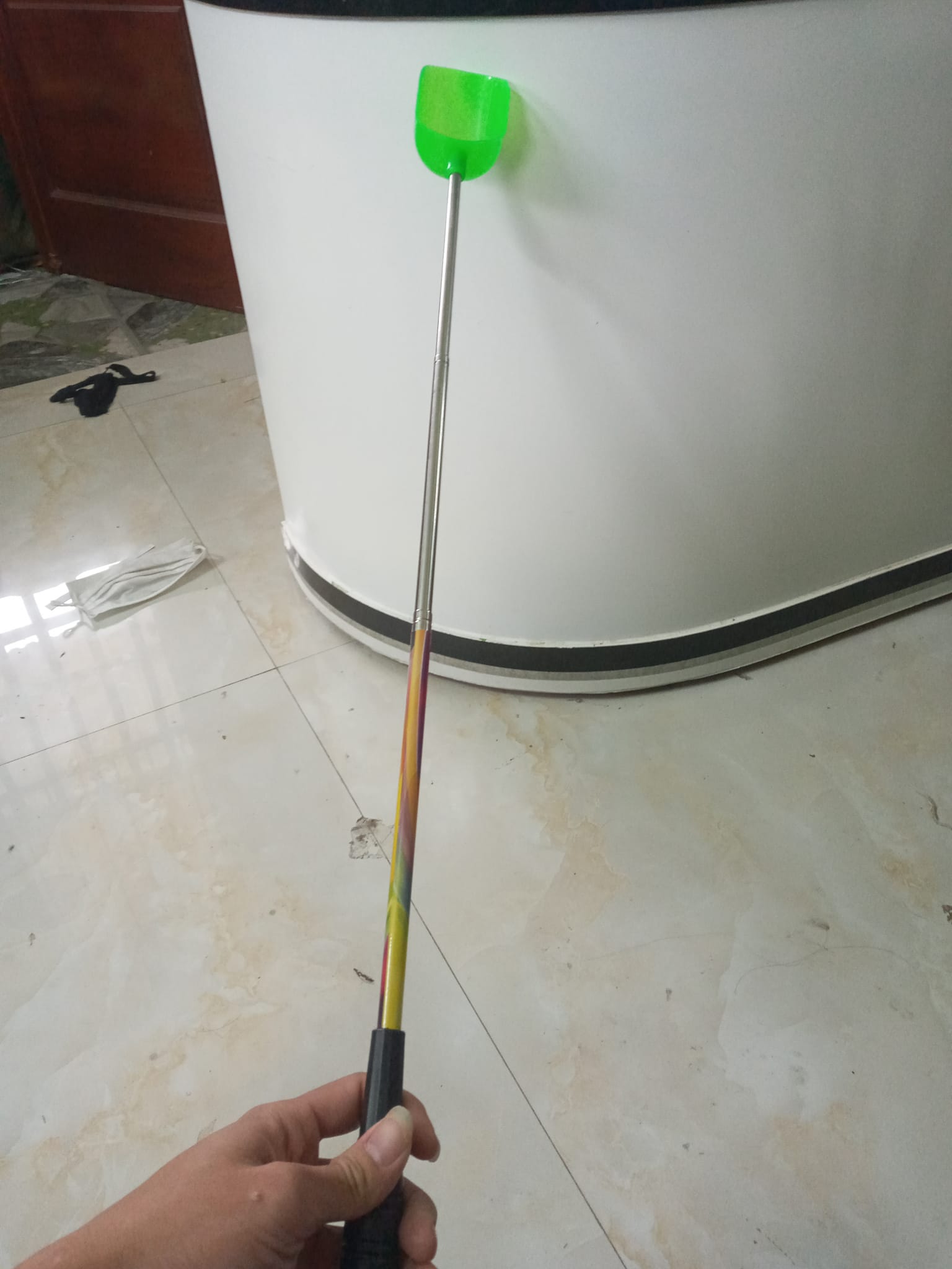 Gáo xả mồi đa năng di động rút gọn giúp cần thủ trong câu đơn _ câu đài