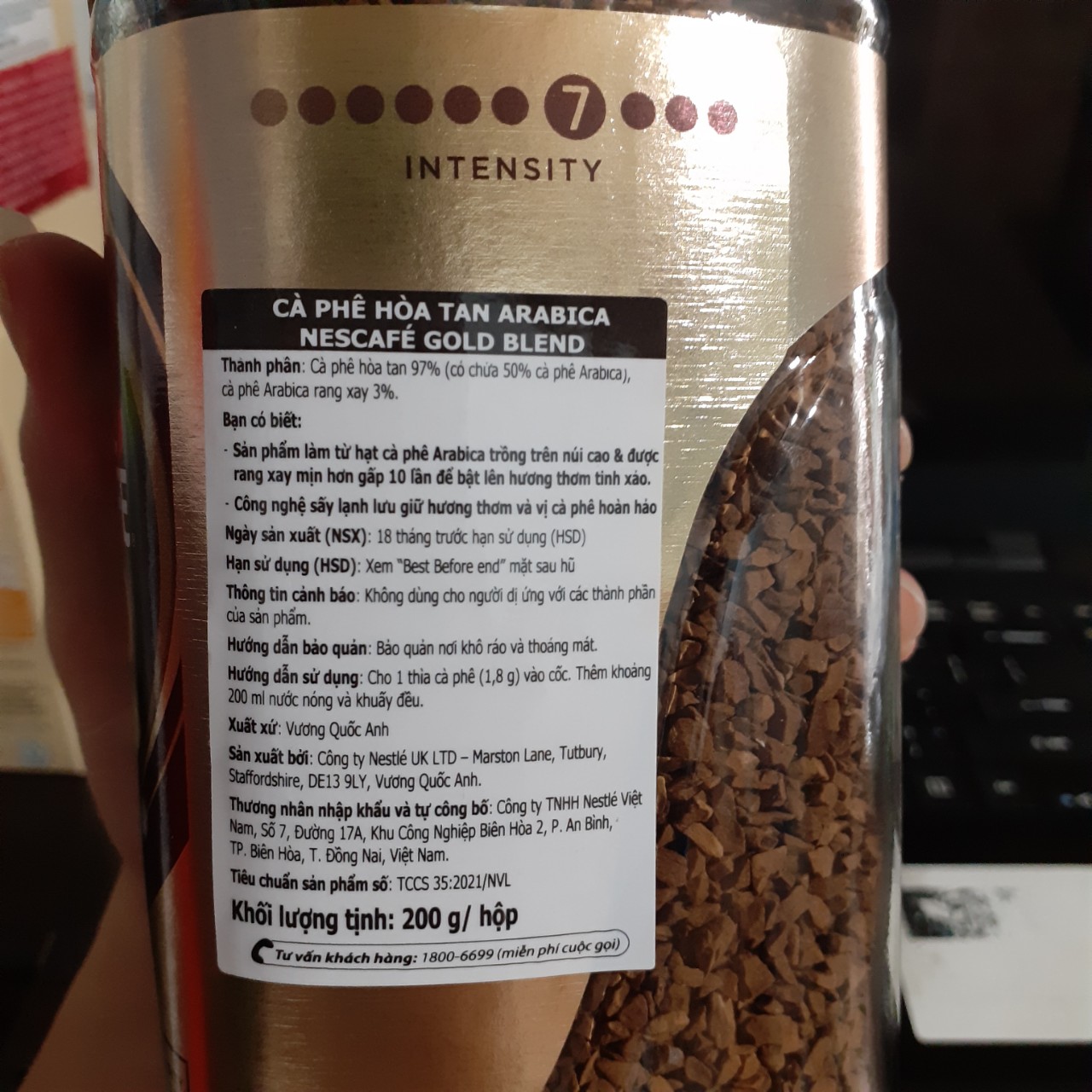 Nescafe Gold Blend nhập khẩu ANH