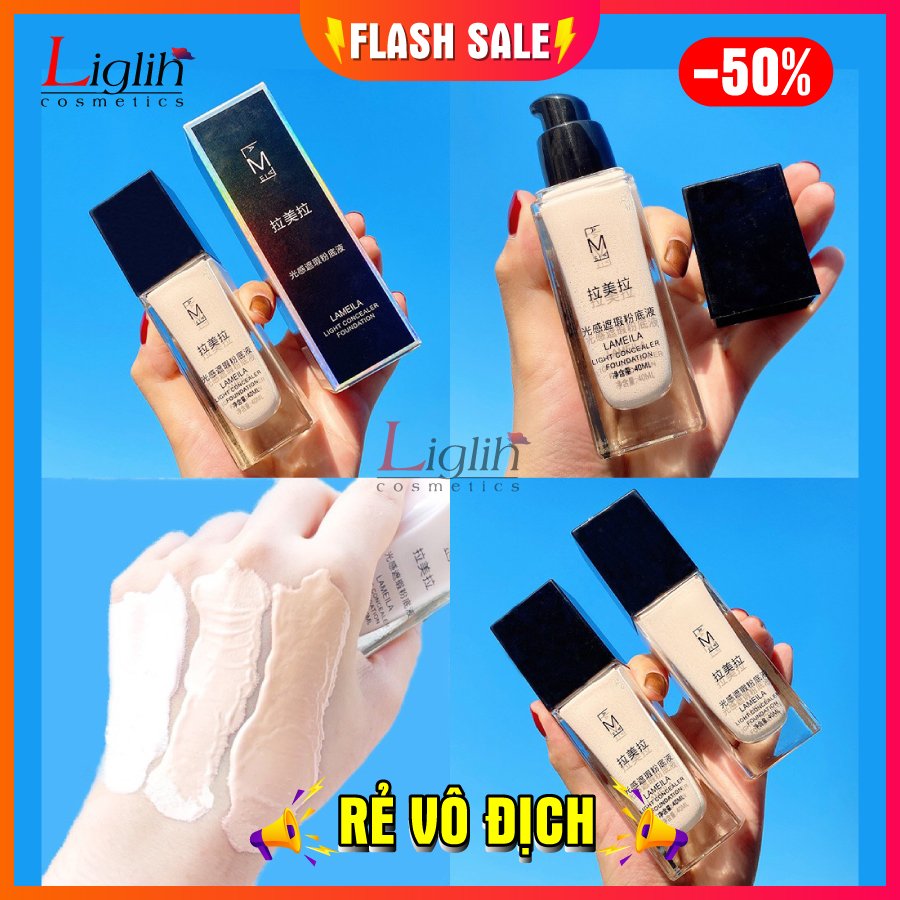 Kem nền Lameila 40ml mỏng nhẹ mẫu mới