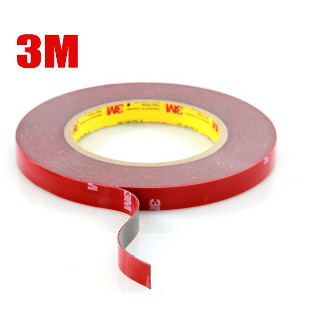 Băng Dính 2 Mặt 3M Khổ 1cm Dài 3 Mét (1cm x 3m)