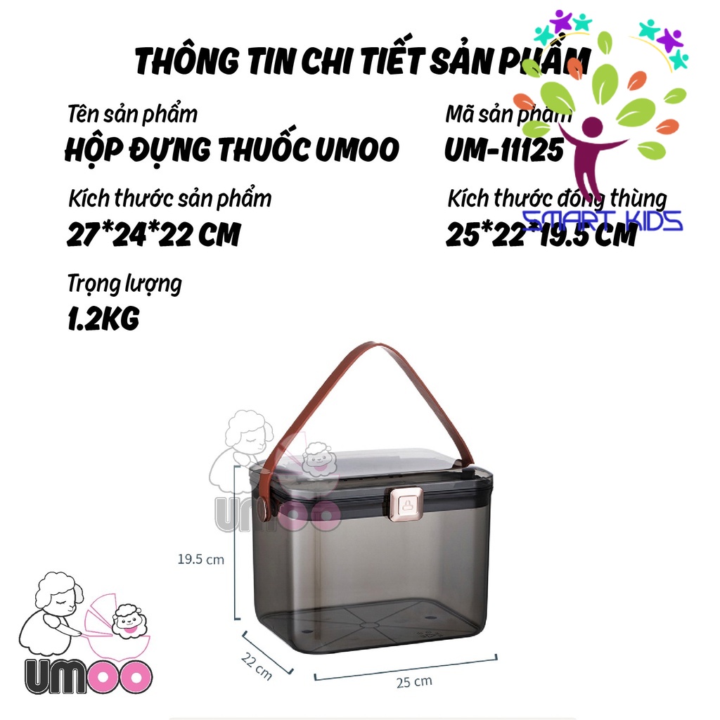 Hộp Đựng y tế Umoo UM-11125