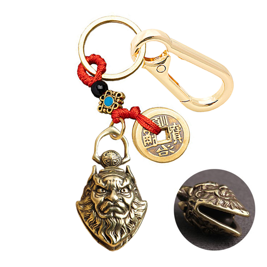 [Đồng Xịn] Móc Khóa Đồng Rồng Keychain Dargon ( Móc Khóa Đồng Thau Phong Thủy )