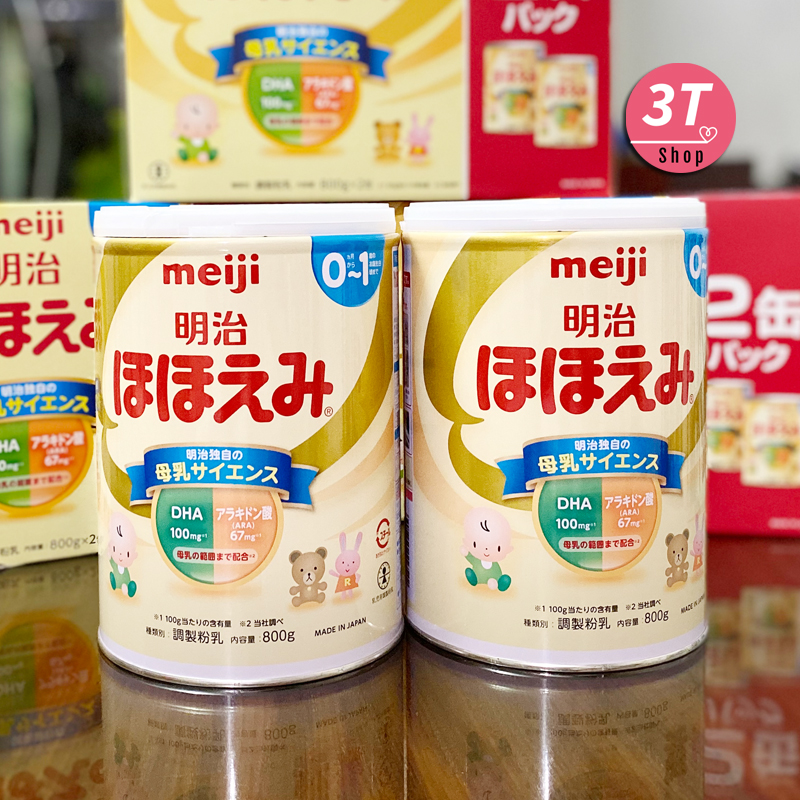 Sữa Meiji số 0 (0-1 tuổi) nội địa Nhật Hộp 800gr [Date mới]